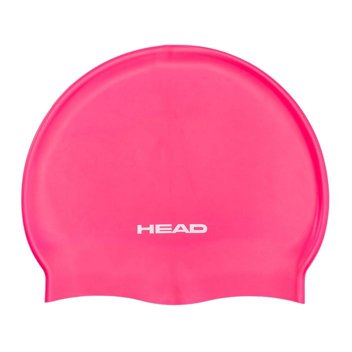 Badekappe Kinder HEAD Silicone Flat FUCS rosa 2