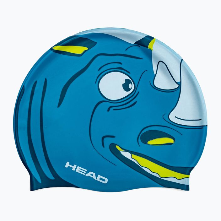 Badekappe Kinder HEAD Meteor BLWH blau-weiß 455138