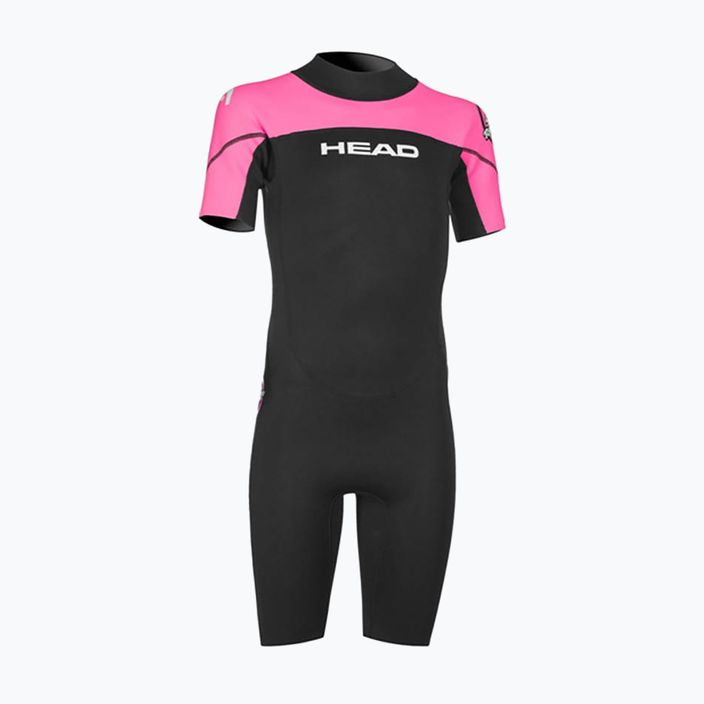 HEAD Sea Ranger 1.5 schwarz/rosa Neoprenanzug für Kinder