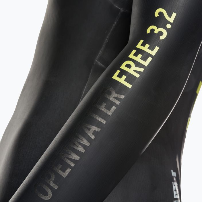 Damen Triathlon Neoprenanzug HEAD Ow Free 3.2 schwarz/gelb 4