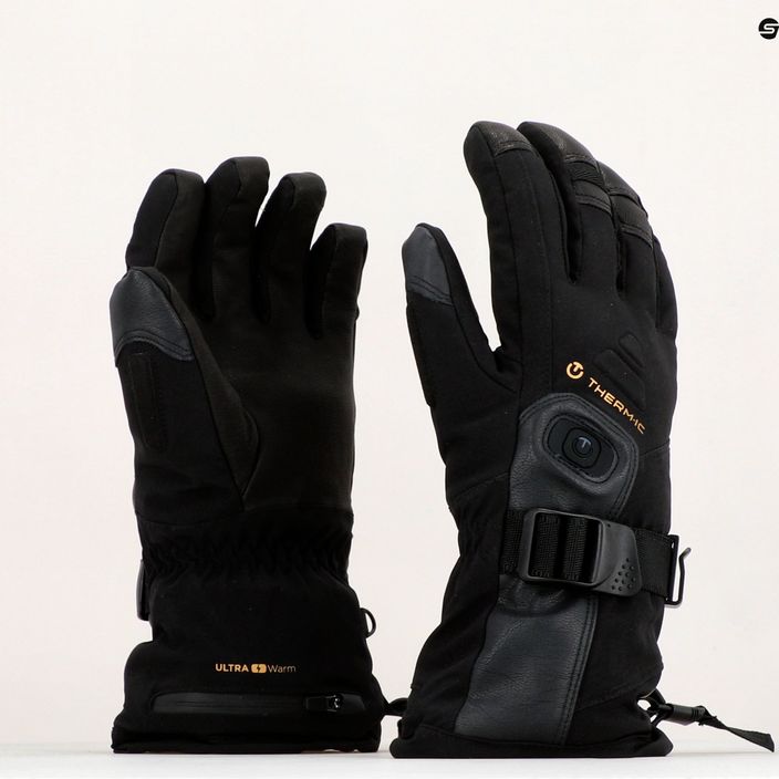 Herren Therm-ic Ultra Heat Boost beheizte Handschuhe schwarz T46-1200-001 17