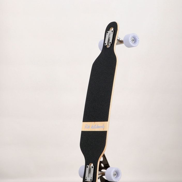 Fish Skateboards Octopus Longboard beige LONG-OCT-SIL-PUR 10