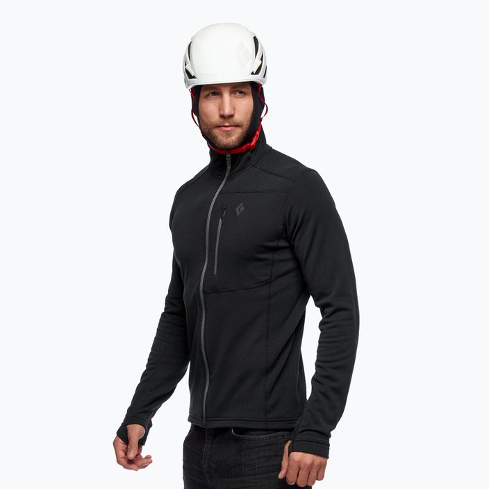 Herren-Trekking-Sweatshirt Black Diamond Coefficient Fleece Hoody schwarz AP7440200002LRG1 3