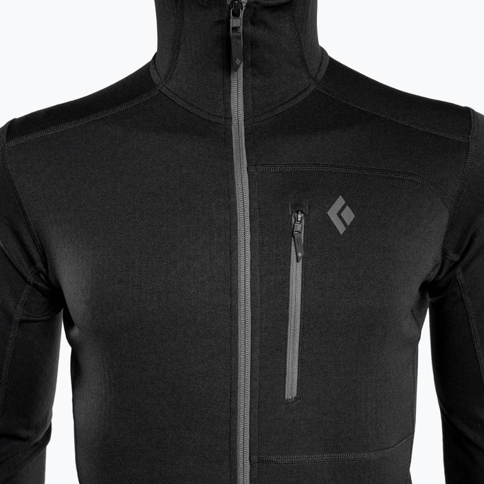 Herren-Trekking-Sweatshirt Black Diamond Coefficient Fleece Hoody schwarz AP7440200002LRG1 7