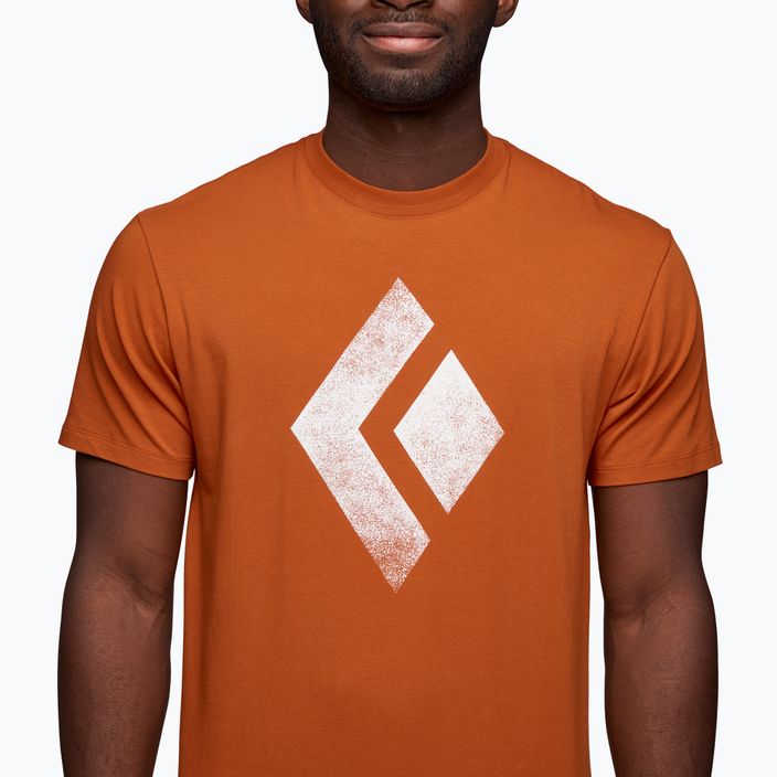 Black Diamond Chalked Up Herren Kletter-T-Shirt orange APUO956041LRG1 3