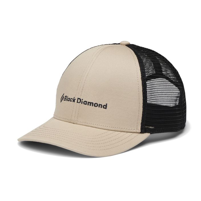 Black Diamond Bd Trucker khaki/schwarz/bd Wortmarke Baseballkappe 2