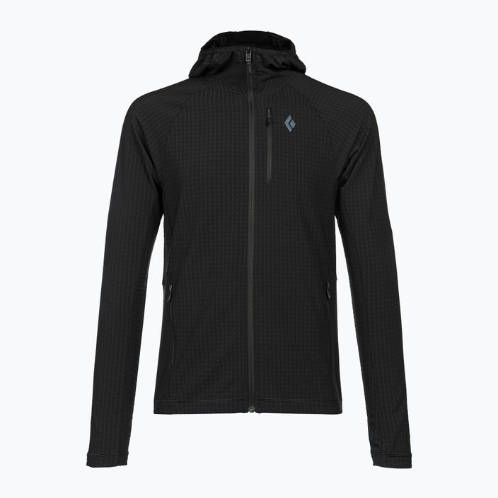 Herren-Trekking-Sweatshirt Black Diamond Coefficient Storm Hoody schwarz