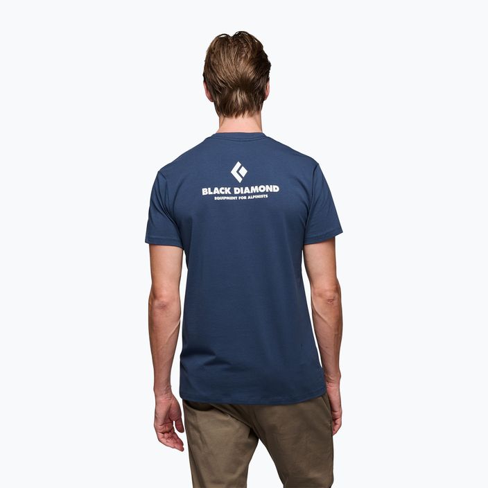 Herren Black Diamond Equipmnt For Alpinist indigo t-shirt 3