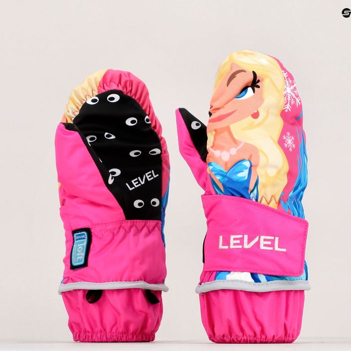 Level Animal Mitt Kinder Snowboard Handschuhe gold 4174 7