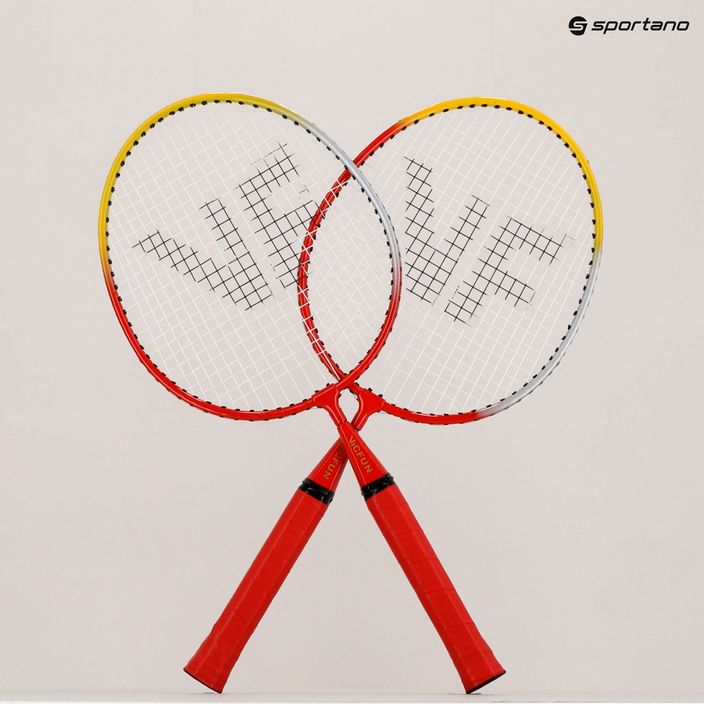 Kinder-Badmintonset VICTOR Mini-Badminton rot 174400 9