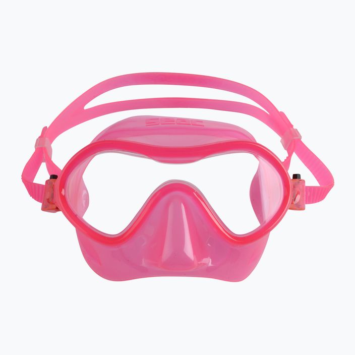 Tauchermaske Taucherbrille Kinder SEAC Baia pink 3