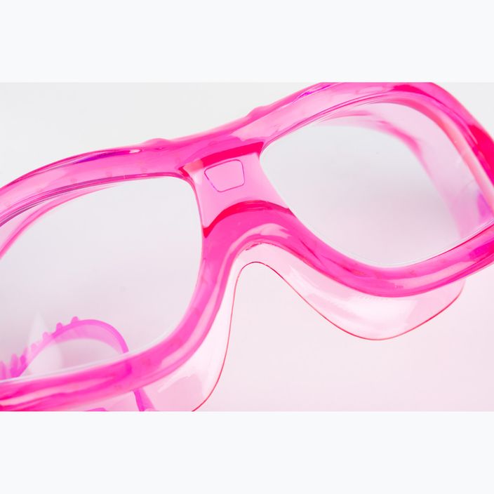 Schwimmmaske Taucherbrille Kinder SEAC Matt pink 3