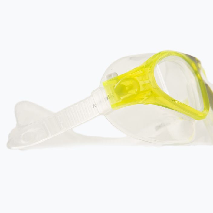 Schwimmmaske Taucherbrille Kinder SEAC Vision Jr yellow 3