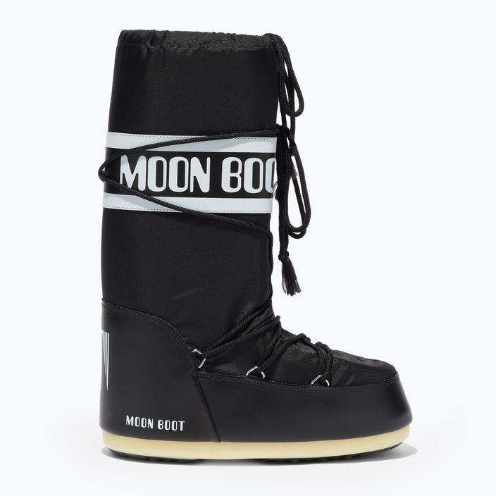 Moon Boot Damen Schneestiefel Icon Nylon schwarz 7