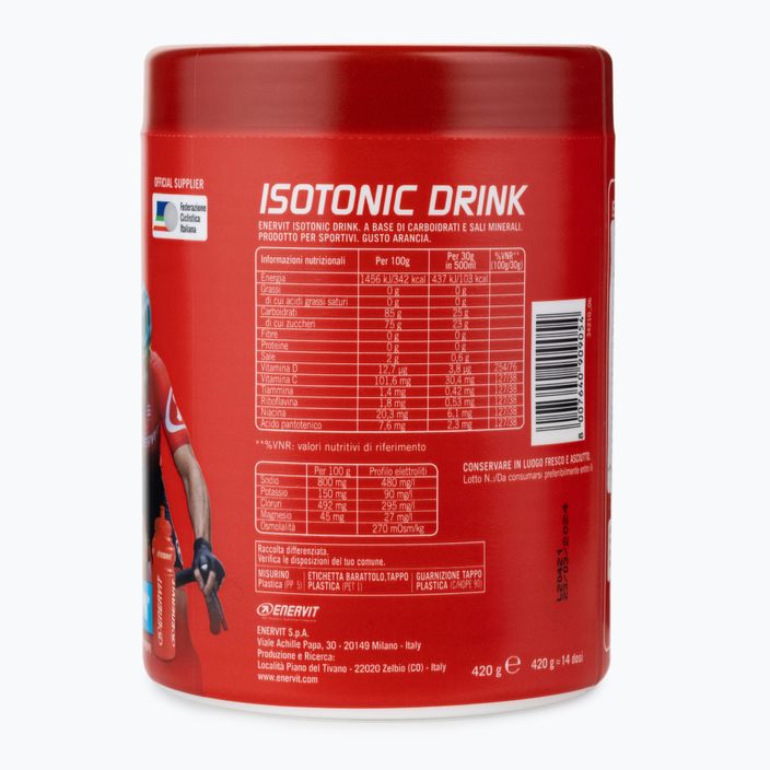 Enervit isotonisches Getränk 420g orange 98473 2