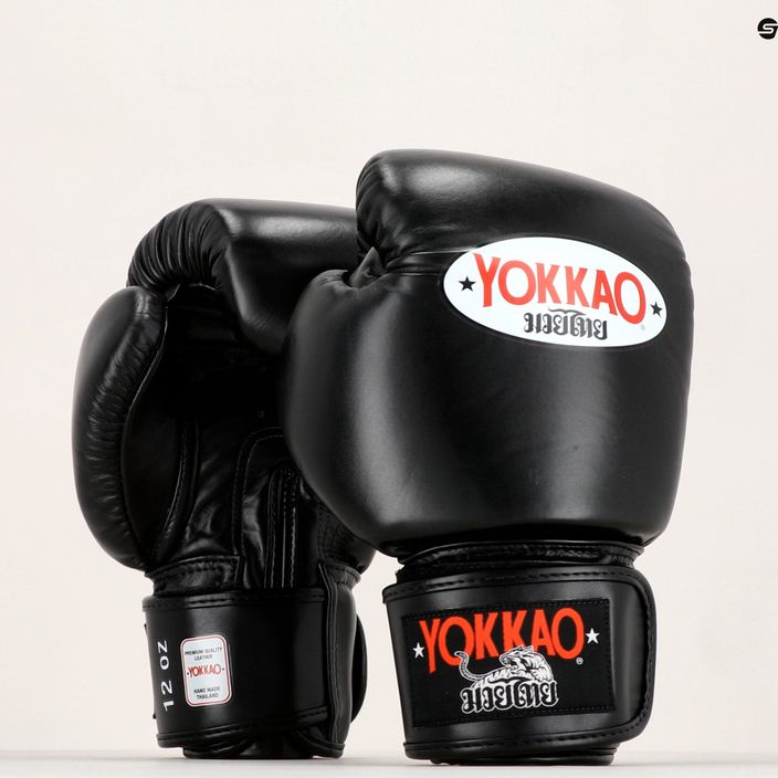 Boxhandschuhe YOKKAO Matrix schwarz BYGL-X-1 8