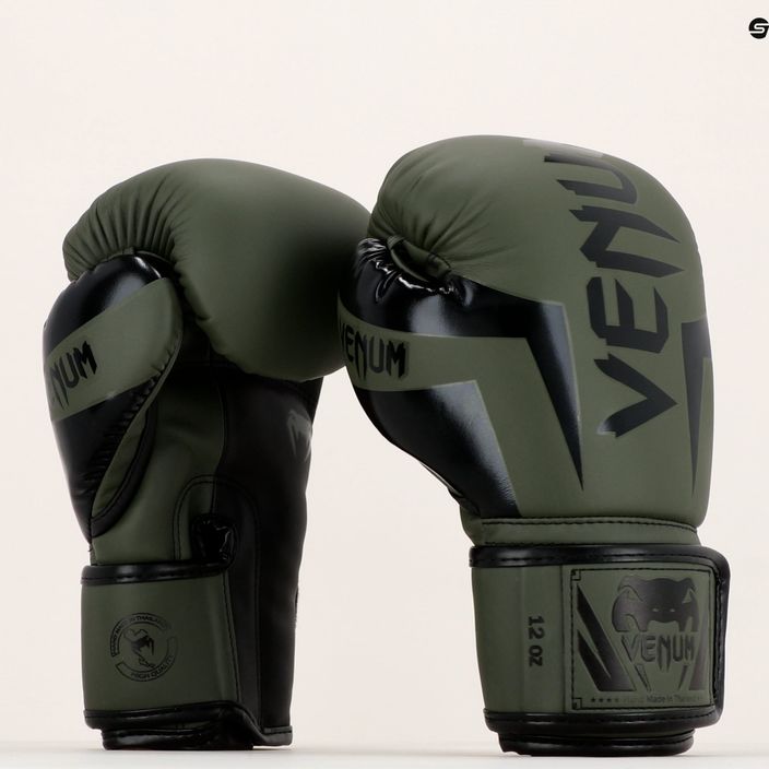 Venum Elite Herren Boxhandschuhe grün VENUM-1392 13