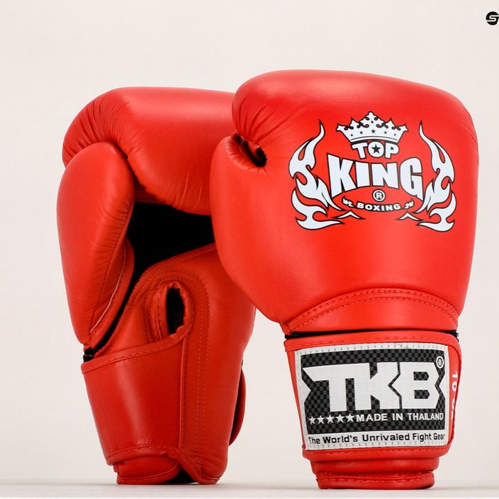Top King Muay Thai Super Air Boxhandschuhe rot TKBGSA-RD 7