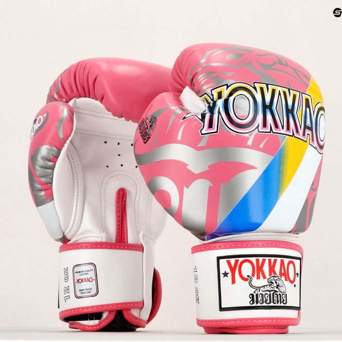 Boxhandschuhe YOKKAO 9'S rosa BYGL-9-8 7