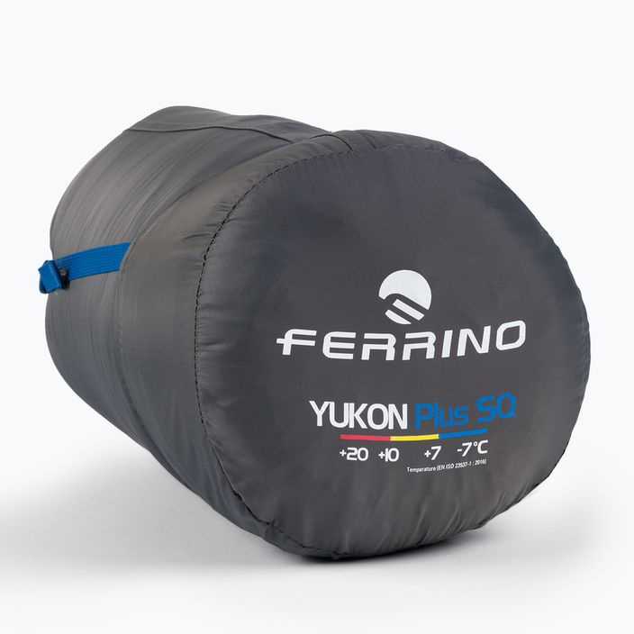 Ferrino Yukon Plus SQ Right Schlafsack blau 86358IBBD 8