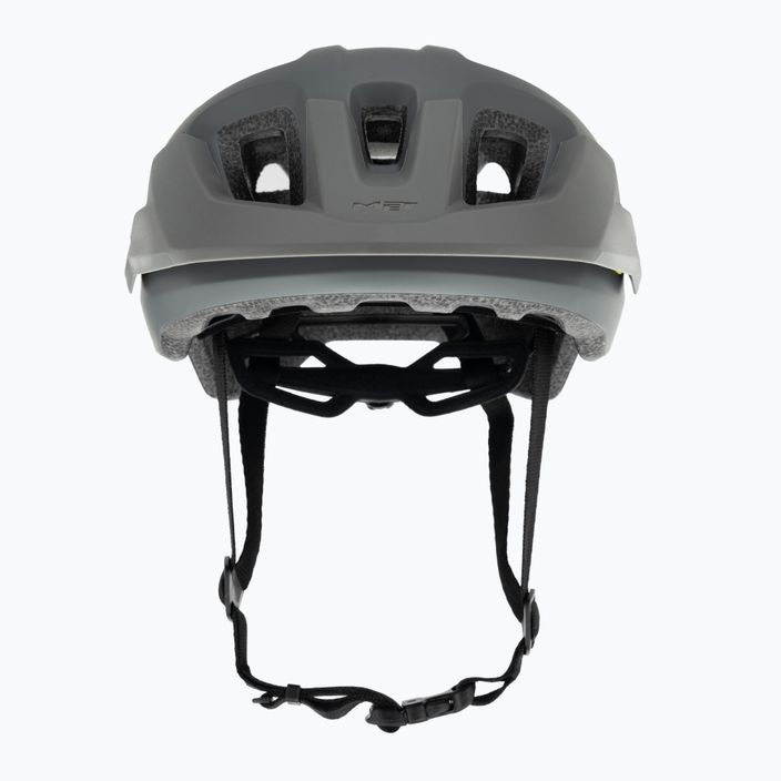 Fahrrad Helm MET Echo grey matt 2