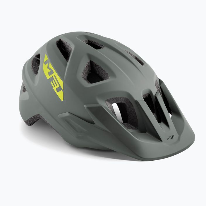 Fahrrad Helm MET Echo grey matt 6