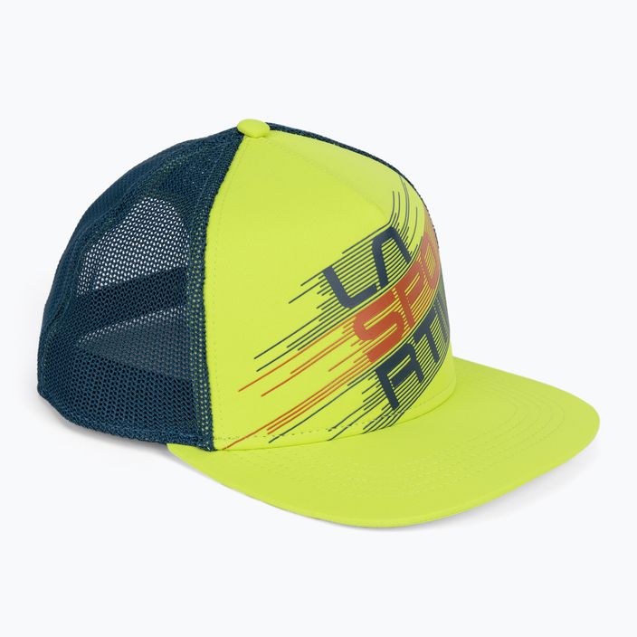 Schirmmütze LaSportiva Trucker Hat Stripe Evo grün-dunkelblau Y41729639
