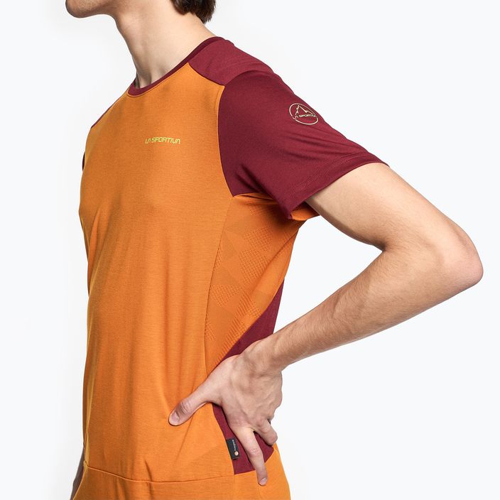 La Sportiva Herren Kletterhemd Grip orange-rot N87208320 3