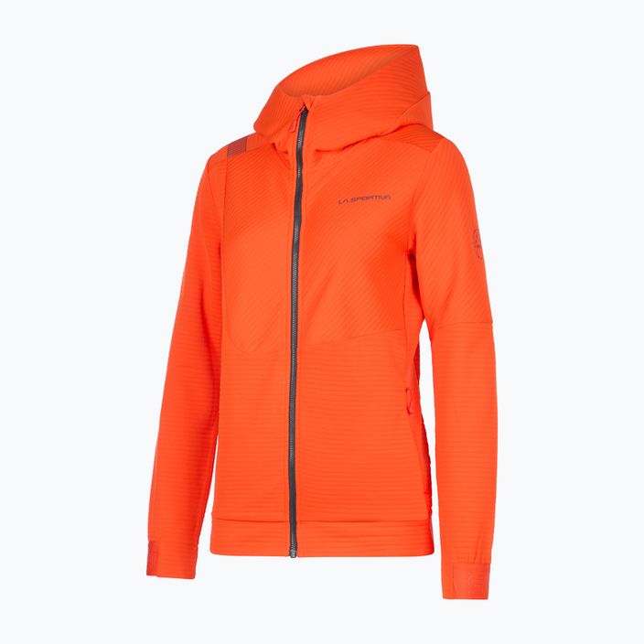 Damen Kletter Sweatshirt LaSportiva Mood Hoody orange O65322322 6