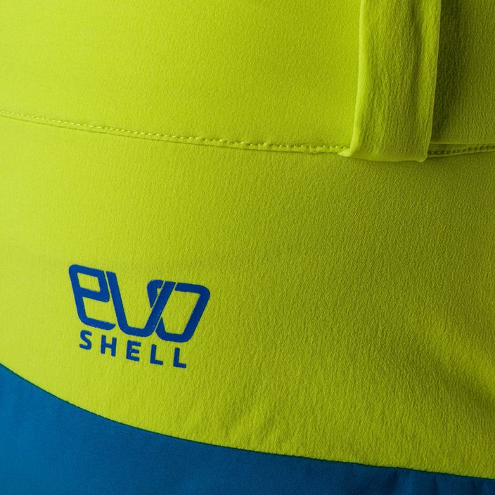 Herren La Sportiva Crizzle EVO Shell sangria/elektrisch blau Wanderhose mit Membran 4