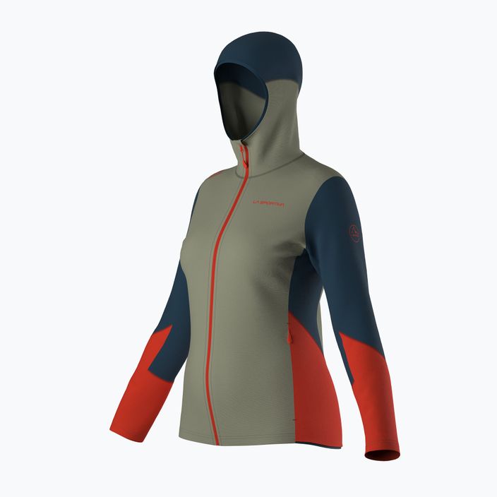 La Sportiva Cosmic Hoody Tee/Sturm blau Damen Trekking Sweatshirt 6