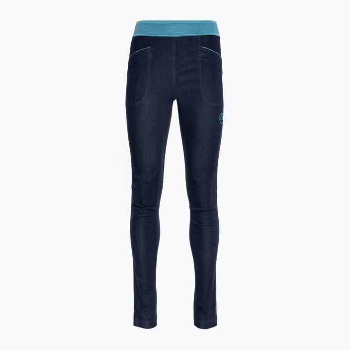 La Sportiva Damen Wanderhose Miracle Jeans jeans/topaz