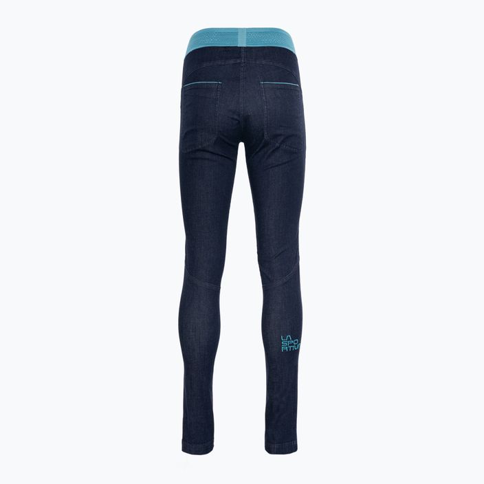 La Sportiva Damen Wanderhose Miracle Jeans jeans/topaz 2