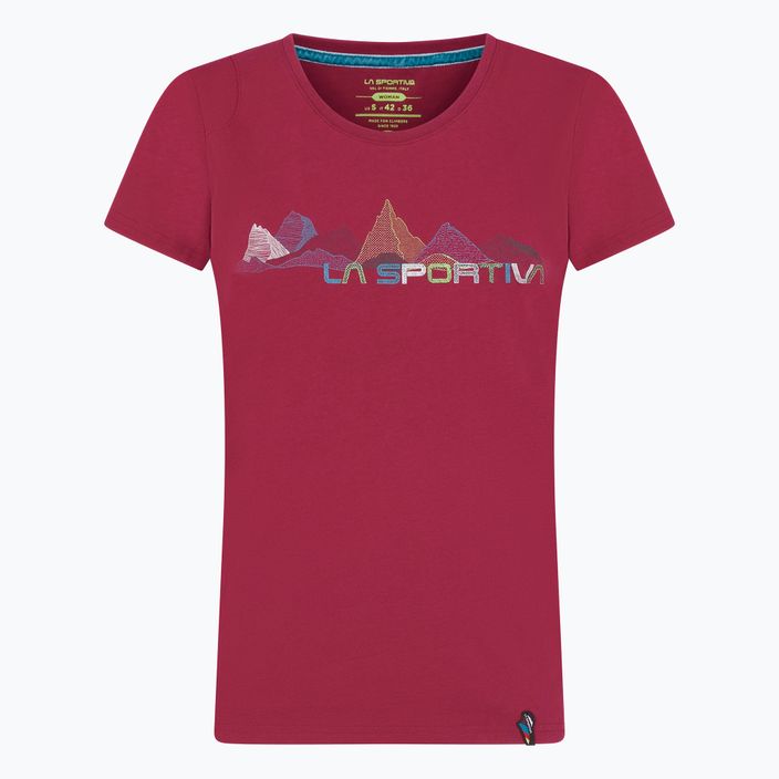La Sportiva Peaks Damen-Trekking-Shirt rot O18502502