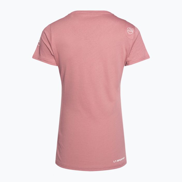 La Sportiva Stripe Evo Damen-Trekking-Shirt rosa I31405405 2