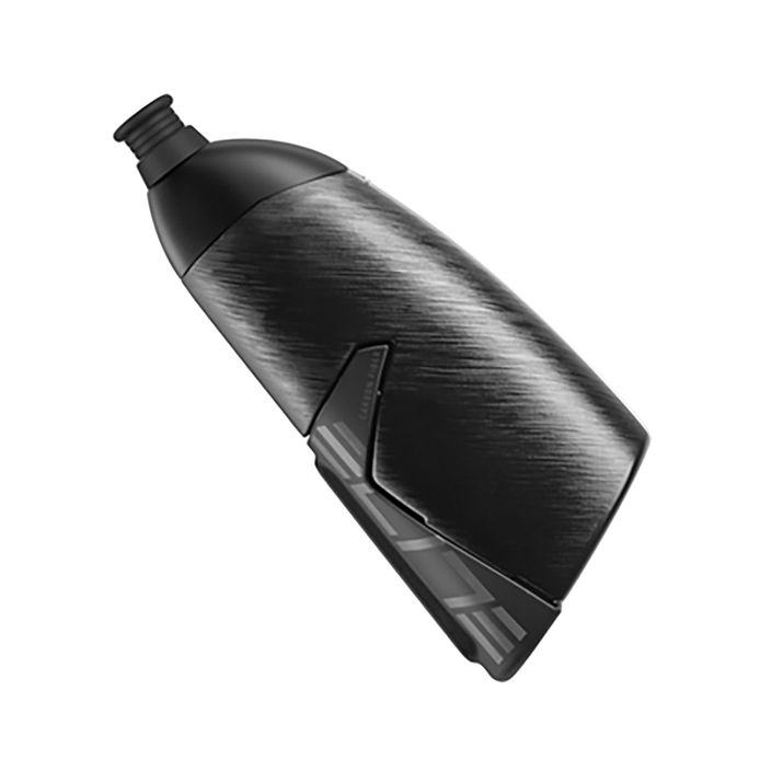 Fahrrad Wasserflasche Elite Crono CX Carbon Kit 500 ml + Korb black 2
