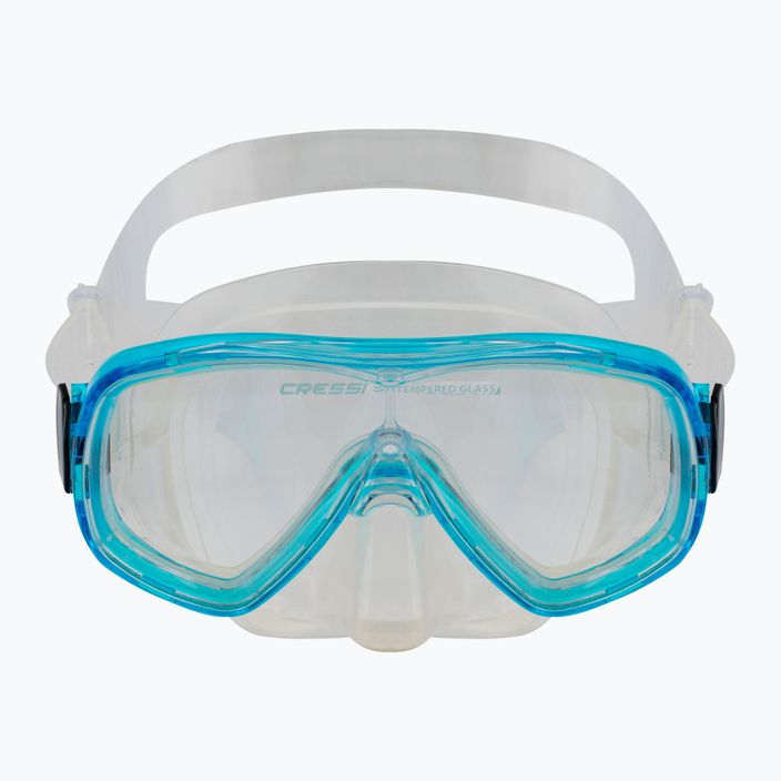 Cressi Rondinella Kid Dive Kit Kid Bag Maske + Schnorchel + Flossen blau CA189231 6