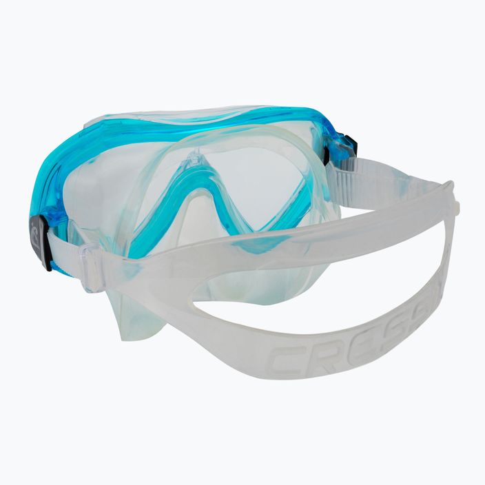 Cressi Rondinella Dive Kit Tasche Maske + Schnorchel + Flossen blau CA189235 8