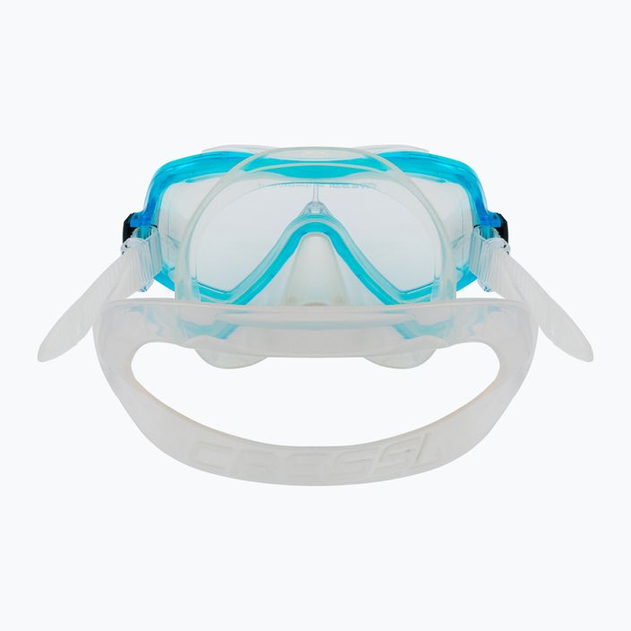 Cressi Rondinella Dive Kit Tasche Maske + Schnorchel + Flossen blau CA189235 9