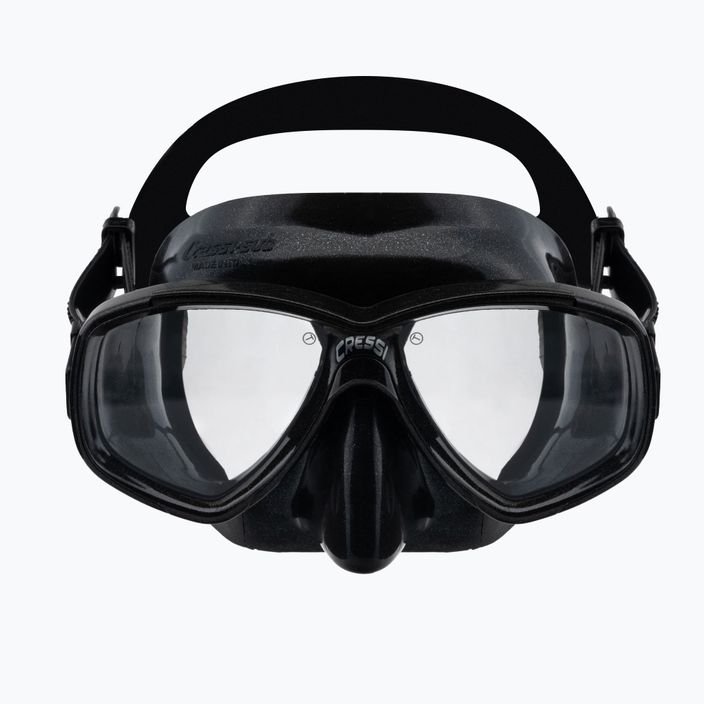 Cressi Pluma Bag Tauchset Maske + Schnorchel + Flossen schwarz CA179535 6
