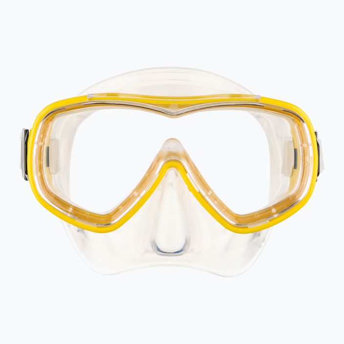 Cressi Piumetta gelbe Tauchmaske für Kinder 2
