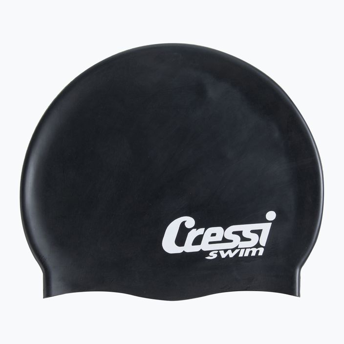 Cressi Silikon-Schwimmkappe schwarz XDF220 2