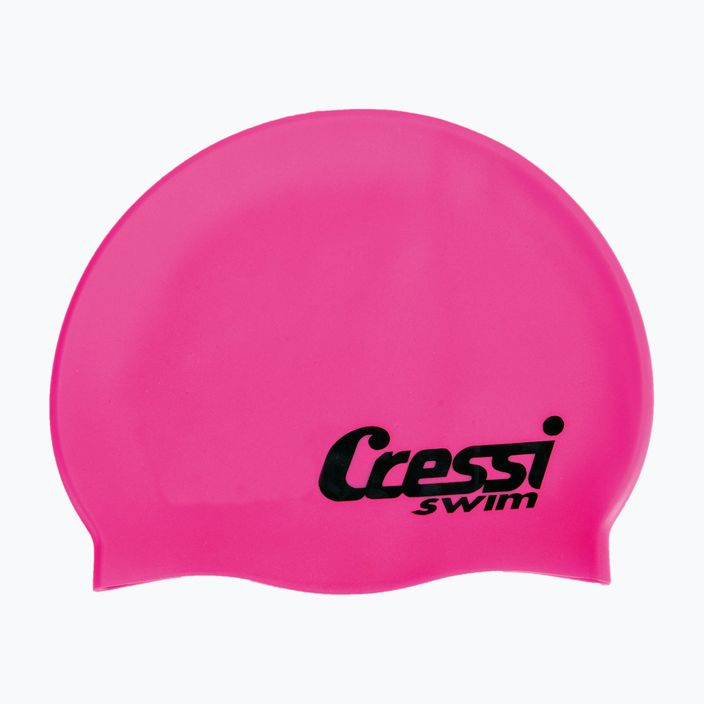 Schwimmkappe für Kinder Cressi Silikonkappe rosa XDF220 2