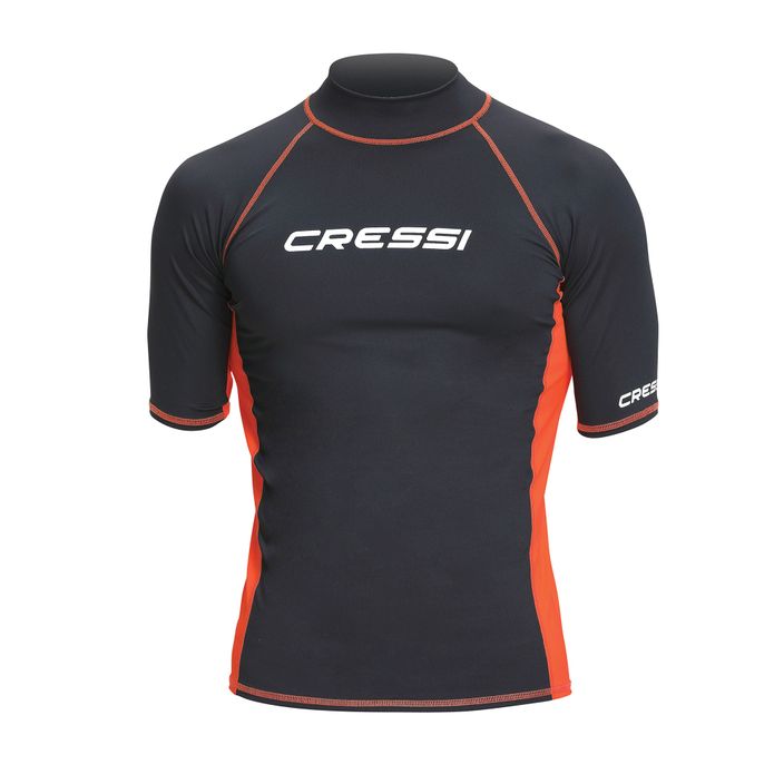 Cressi Rash Guard Herren-Badeshirt orange und schwarz XLW478404 2