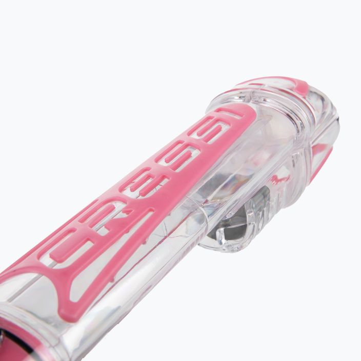 Cressi Duke Dry Vollgesichtsmaske zum Schnorcheln rosa XDT000040 4