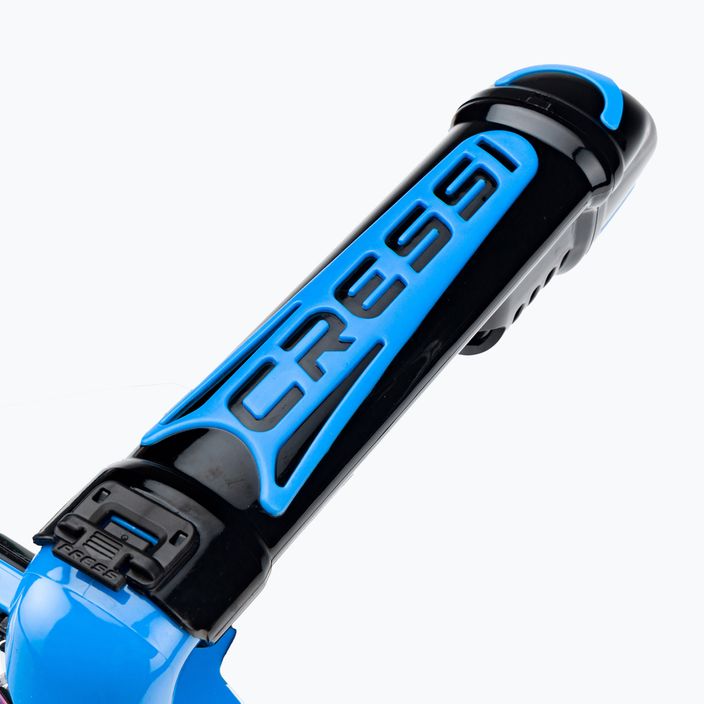 Cressi Duke Dry Vollgesichtsmaske zum Schnorcheln schwarz und blau XDT005020 4