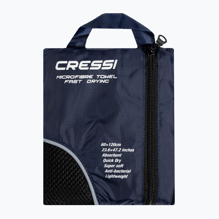 Cressi Schnell trocknendes Handtuch schwarz XVA850 5