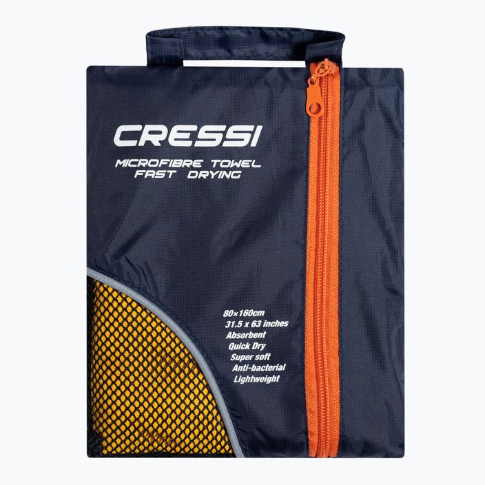 Cressi Schnell trocknendes Handtuch gelb XVA880 5