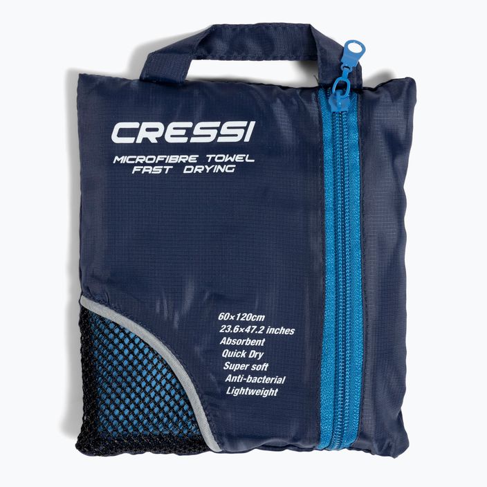 Cressi Schnell trocknendes Handtuch navy blau XVA890 5