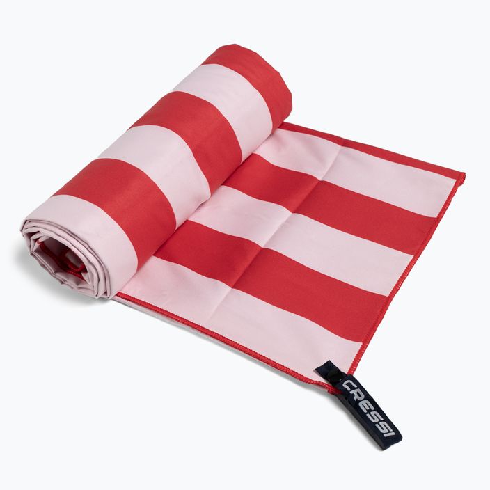 Cressi Microfiber Stripe Schnelltrocknendes Handtuch rot XVA871160 2